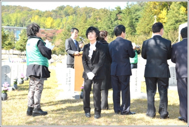 무연고 호국영령 추모제 행사 참석