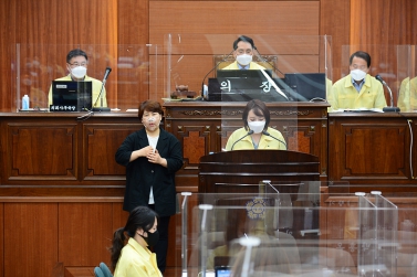 제310회 동작구의회 정례회 제3차 본회의(구정질문)